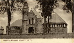 Billings Library Burlington, VT Postcard Postcard Postcard