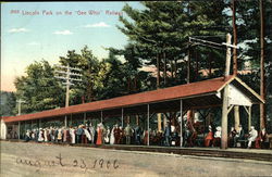 Lincoln Park on the "Gee Whiz" Railway New Bedford, MA Postcard Postcard Postcard