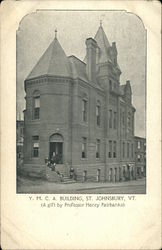 YMCA Building St. Johnsbury, VT Postcard Postcard Postcard