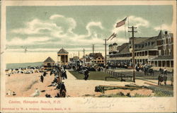 Casino at Hampton Beach New Hampshire Postcard Postcard Postcard