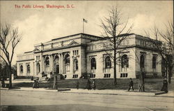 The Public Library Washington, DC Washington DC Postcard Postcard Postcard