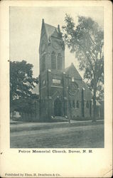 Peirce Memorial Church Dover, NH Postcard Postcard Postcard