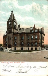 City Hall Brockton, MA Postcard Postcard Postcard