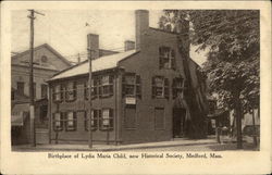 Birthplace of Lydia Maria Child, now Historical Society Postcard