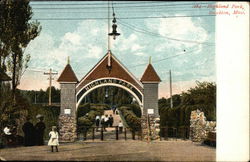 Highland Park Brockton, MA Postcard Postcard Postcard