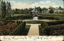 Circle Highland Park Postcard