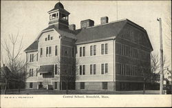 Central School Mansfield, MA Postcard Postcard Postcard