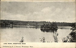 Lake Pearl Wrentham, MA Postcard Postcard Postcard