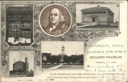 Views of Franklin Postcard