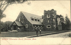 Unitarian Universalist Church Braintree, MA Postcard Postcard Postcard