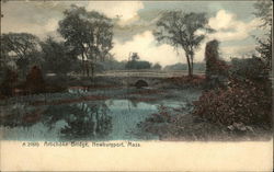 Artichoke Bridge Newburyport, MA Postcard Postcard Postcard