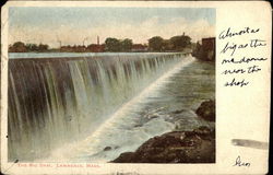 The Big Dam Lawrence, MA Postcard Postcard Postcard