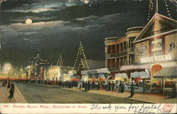 Boulevard at Night Postcard