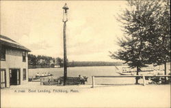 Boat Landing Postcard