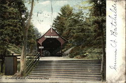 Entrance to the Pines Groveland, MA Postcard Postcard Postcard