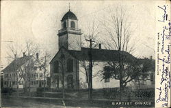 Baptist Church Rowley, MA Postcard Postcard Postcard