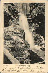 View of Royalston Falls Massachusetts Postcard Postcard Postcard