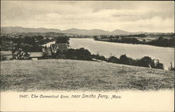 The Connecticut River Smiths Ferry, MA Postcard Postcard Postcard