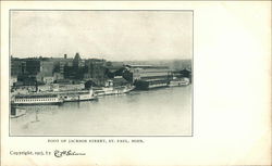 Foot of Jackson Street Postcard