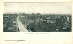 View from South Wabasha Street Postcard