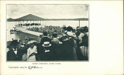 Band Concert, Como Park Postcard