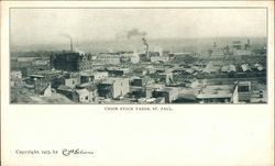 Union Stock Yards Postcard