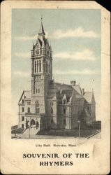 City Hall Holyoke, MA Postcard Postcard Postcard