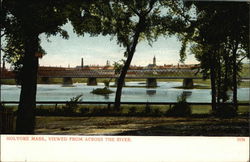 View from Across The River Postcard