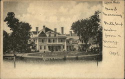 Home of Mrs. W.B. Bacon Lenox, MA Postcard Postcard Postcard