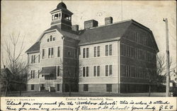 Central School Mansfield, MA Postcard Postcard Postcard