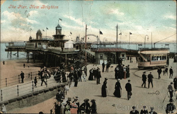 The Pier New Brighton, England Merseyside