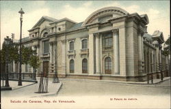 El Palacio de Justicia Caracas, Venezuela South America Postcard Postcard