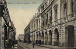 View Along Calle de la Merced Postcard