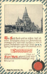 Lowenbraukeller brewery Postcard