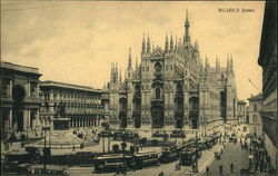 Il Duomo Milan, Italy Postcard Postcard