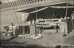 Porcelain Stall - Newchang Yingkou, China Postcard Postcard