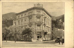 Hotel Post-Reichspost Heidelberg, Germany Postcard Postcard