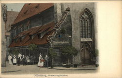 Nürnberg. Bratwurstglöcklein Germany Postcard Postcard