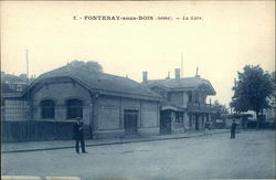 La Gare Fontenay-sous-Bois, France Postcard Postcard