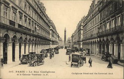 View of Castiglione Street and the Vendome Column Postcard