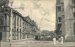 View of York Street Postcard