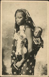 Swahili Woman and Baby Postcard