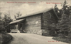 Hovestuen fra Lilleherred i Telemarken Norway Postcard Postcard