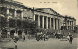 Bombay Town Hall Mumbai, India Postcard Postcard