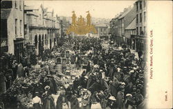 Paddy's Market, Coal Quay Cork, Ireland Postcard Postcard