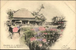 Onoya Silk Store Yokohama, Japan Postcard Postcard