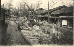 Boats Of River Takase Koyoto, Japan Postcard Postcard