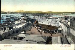 The Market Gibraltar, Gibraltar Spain Postcard Postcard Postcard