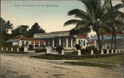 Hotel du Chemin de Fer Bogor, Indonesia Southeast Asia Postcard Postcard