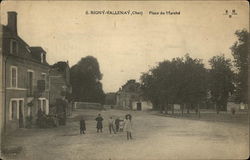 Place du Marche Postcard